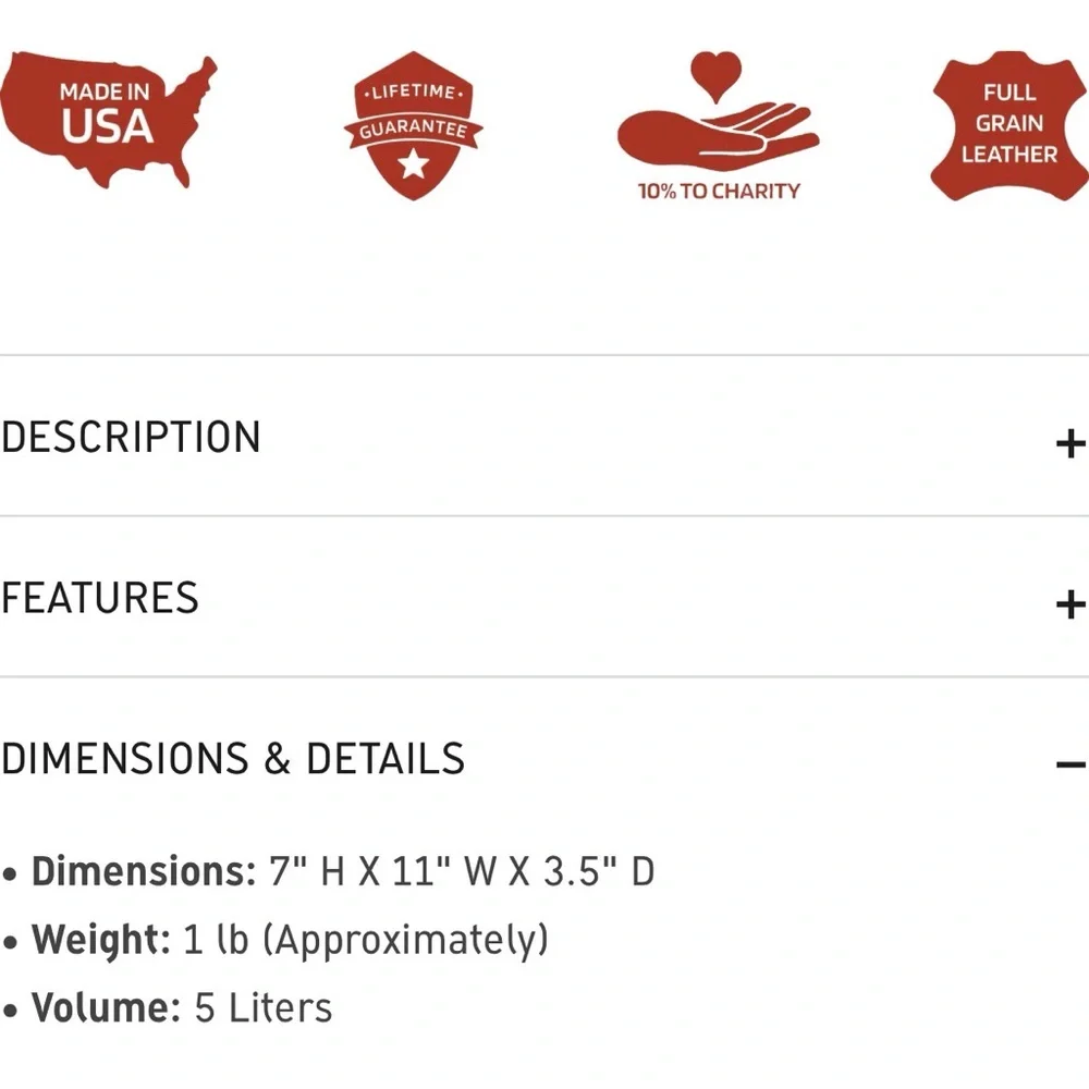 Go Forth Goods small Hoffman deluxe saddle crossbody bag NEW - Picture 16 of 16